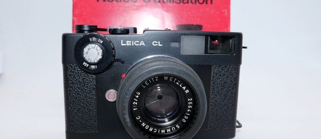 Leica CL et summicron 40 mm f/2